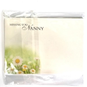 Missing you Nanny Daisies Florist Cards x 6