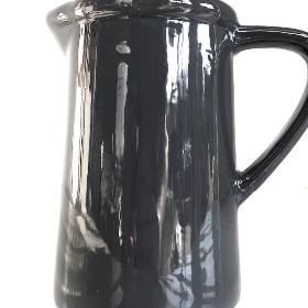 Dark Grey Jug 18cm