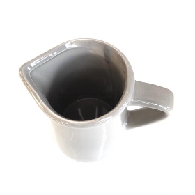 Pale Grey Jug 14cm