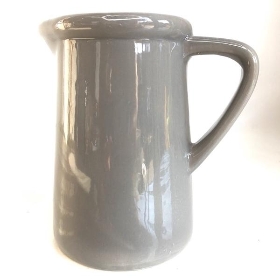 Pale Grey Jug 14cm