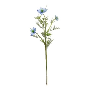 Blue Nigella Spray 69cm