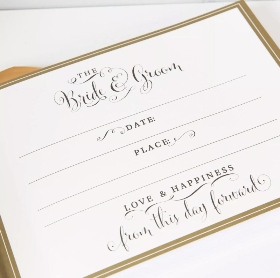 Mr & Mrs Photo Album 23cm