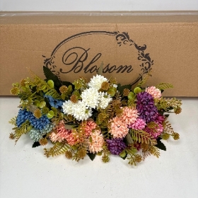 Mini Mum & Hydrangea Bush 25cm