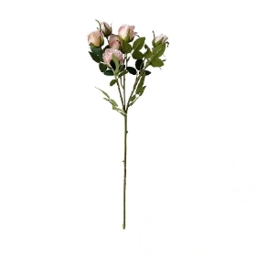 Pink Spray Rose 48cm