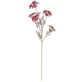 Red Lace Spray 74cm