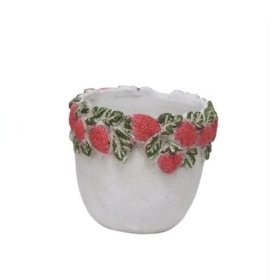 Red Fruit Pot 14cm