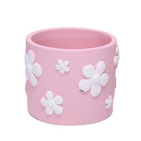 Pink Daisy Pot 11cm