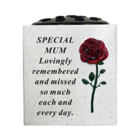 Mum Red Rose Pot 13cm