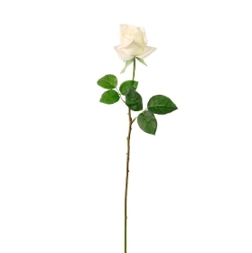 Ivory Rosebud Real Touch 65cm