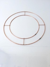 10 Inch Wire Wreath Ring x 100