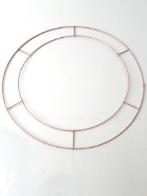 14 Inch Wire Wreath Ring x 20