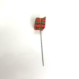 Tartan Christmas Present Pick x 72