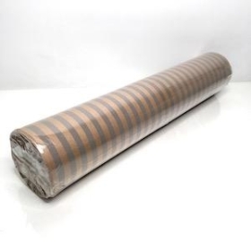 Kraft Paper Grey Stripe 125m