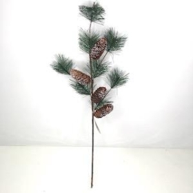 Spruce And Pinecone Spray 62cm