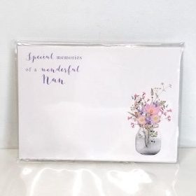 Nan Flower Vase Florist Cards x 6