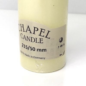 Ivory Chapel Candle 215 50 