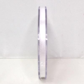White Satin Ribbon 6mm